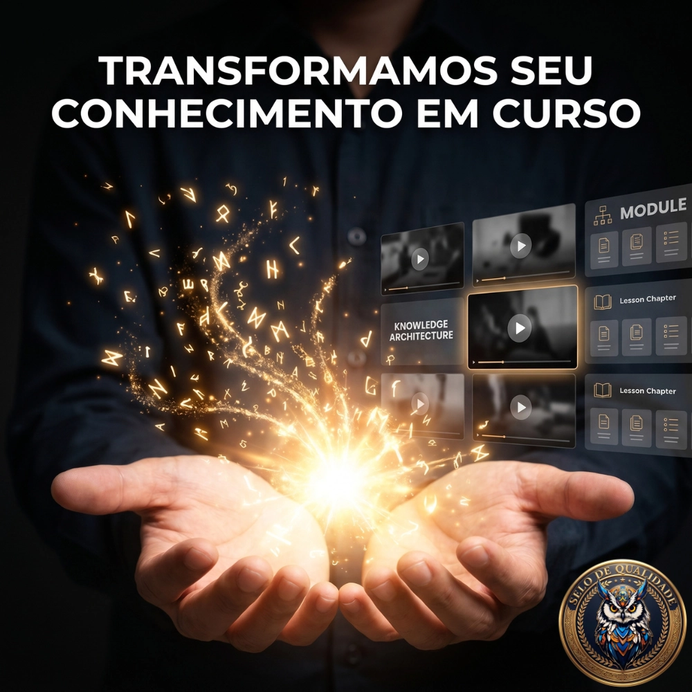 Criação de Curso Online Completo para Monetizar seu Conhecimento com Escalabilidade Real