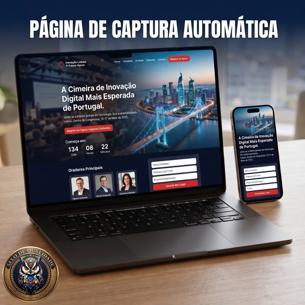 Criação de Página de Captura de Leads