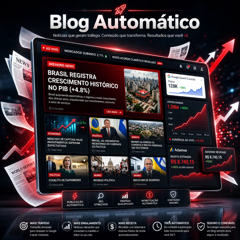 Portal de Notícias Automático