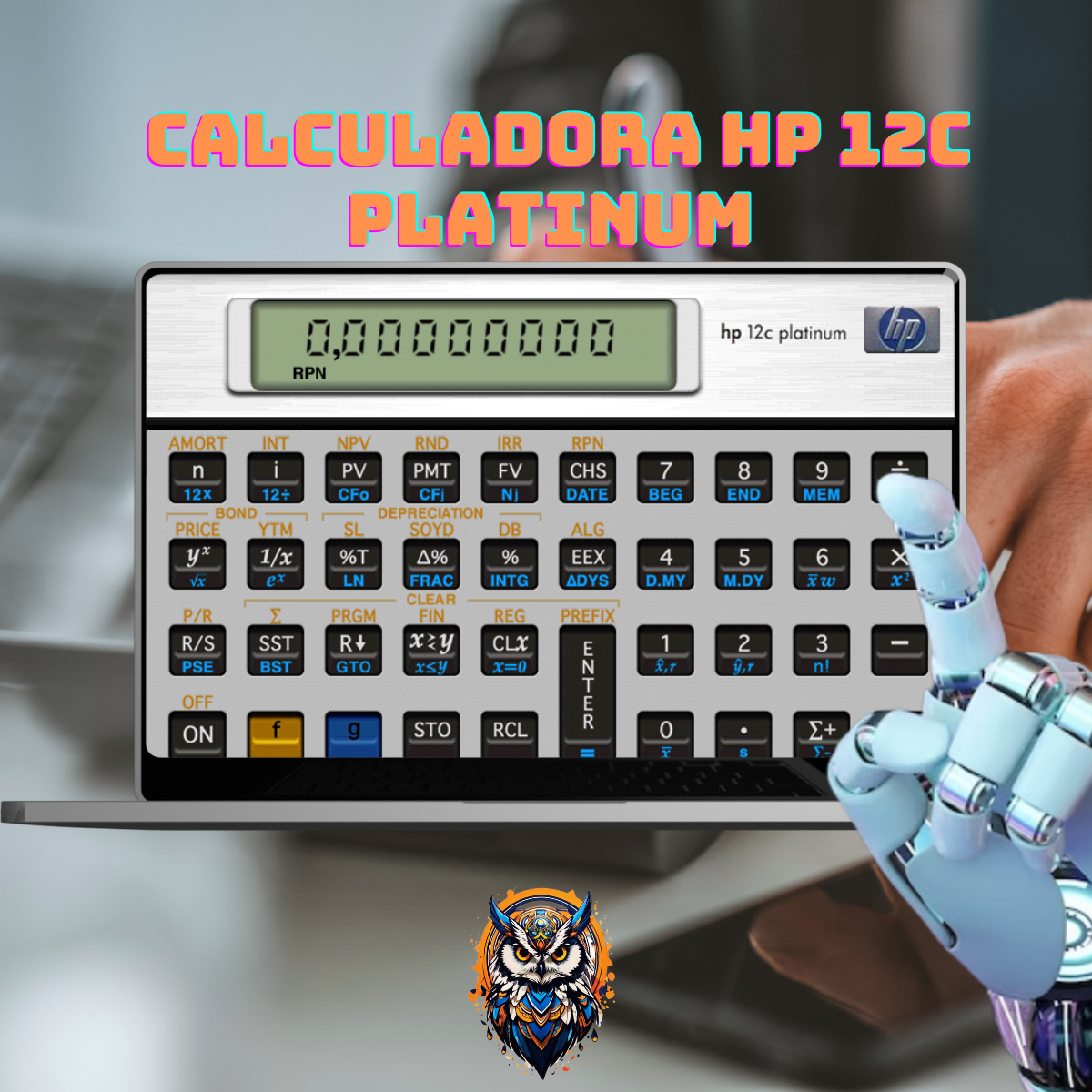Calculadora HP 12C platinum PRODUTO DIGITAL